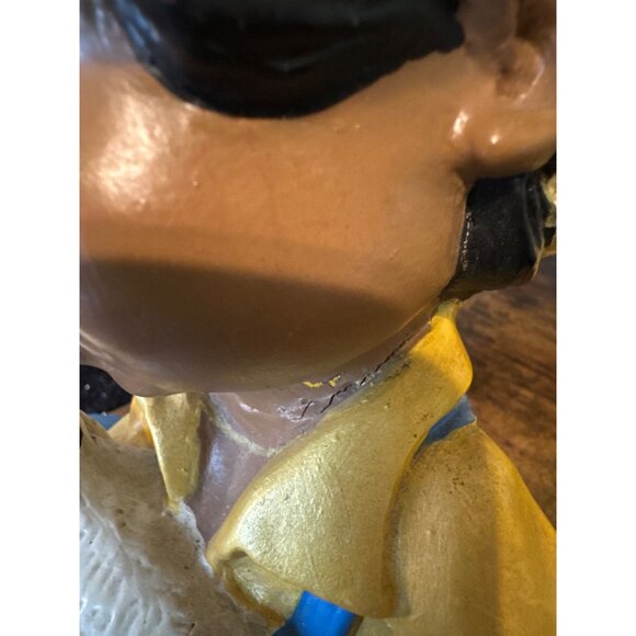 Universal Statuary Corp. 1974 10" Boy and Puppy Statue - Picture 6 of 8